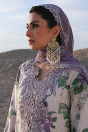 NUREH Aman Embroidered Luxury Lawn Unstitched 3Pc Suit NE-231