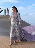 NUREH Aman Embroidered Luxury Lawn Unstitched 3Pc Suit NE-231
