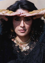 NUREH Aman Embroidered Luxury Lawn Unstitched 3Pc Suit NE-233