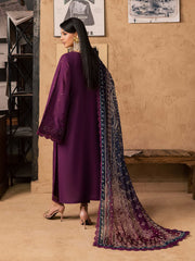 NUREH Bazar Unstitched Embroidered Chikankari Doriya Lawn 3Pc Suit NE-240