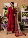 NUREH Bazar Unstitched Embroidered Chikankari Doriya Lawn 3Pc Suit NE-243