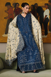 NUREH Exclusive Luxury Embroidered Marina Unstitched 3Pc Suit NE-277