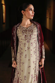 NUREH Exclusive Luxury Embroidered Marina Unstitched 3Pc Suit NE-278