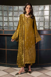 NUREH Exclusive Embroidered Leather Peach Unstitched 3Pc Suit NE-283