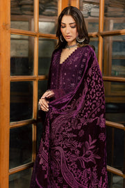 NUREH Exclusive Embroidered Leather Peach Unstitched 3Pc Suit NE-284