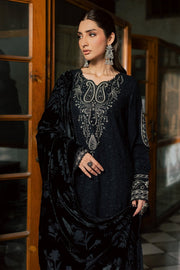 NUREH Exclusive Embroidered Leather Peach Unstitched 3Pc Suit NE-287