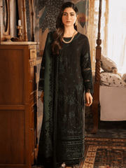 NUREH Exclusive Embroidered Peach Leather Unstitched 3Pc Suit NE-67