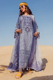 Nureh Sehra Embroidered Swiss Lawn Unstitched 3Pc Suit NE-80 CAMEO