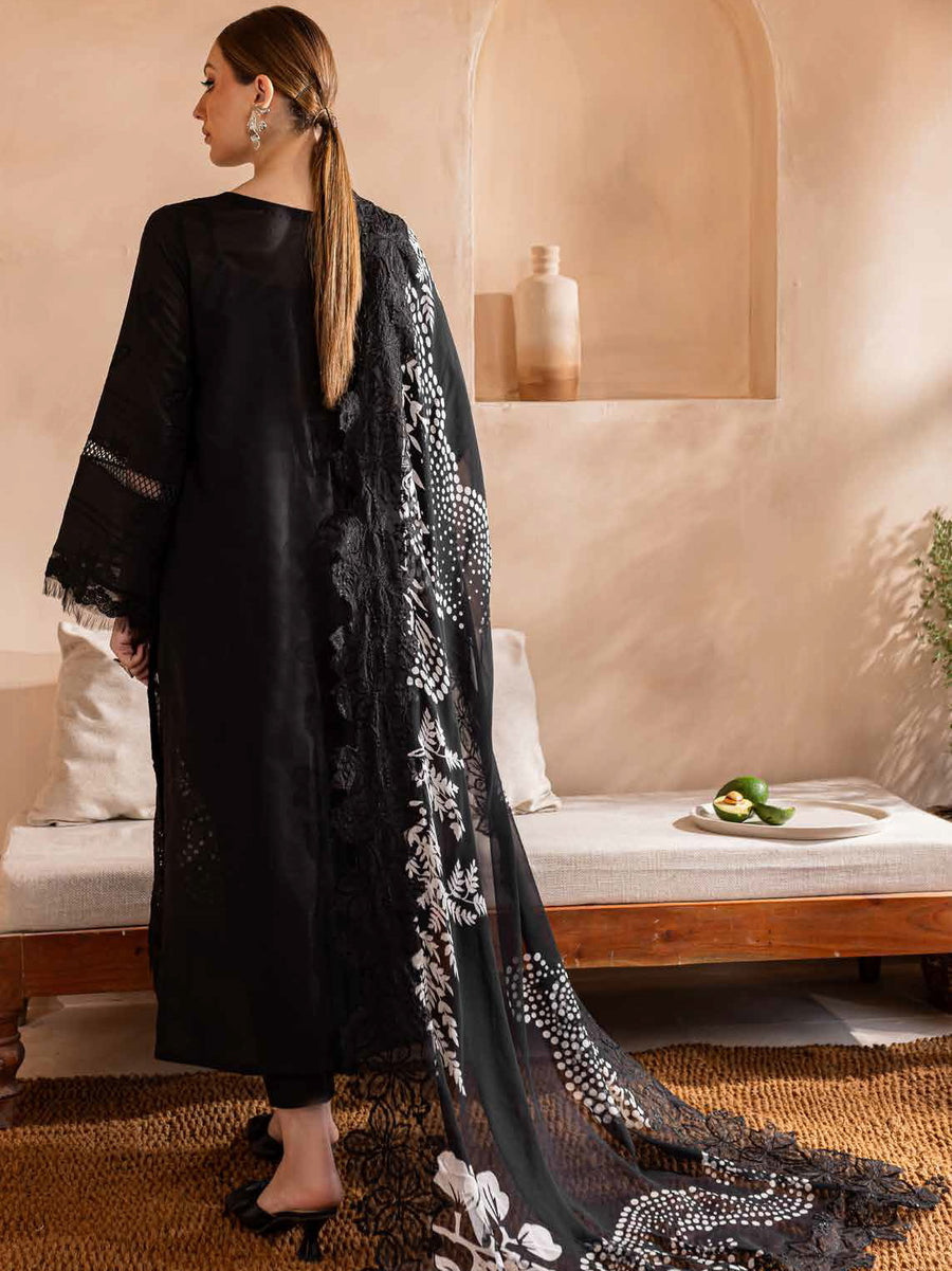 Nureh Koyal Embroidered Luxury Lawn Unstitched 3Pc Suit NE-97