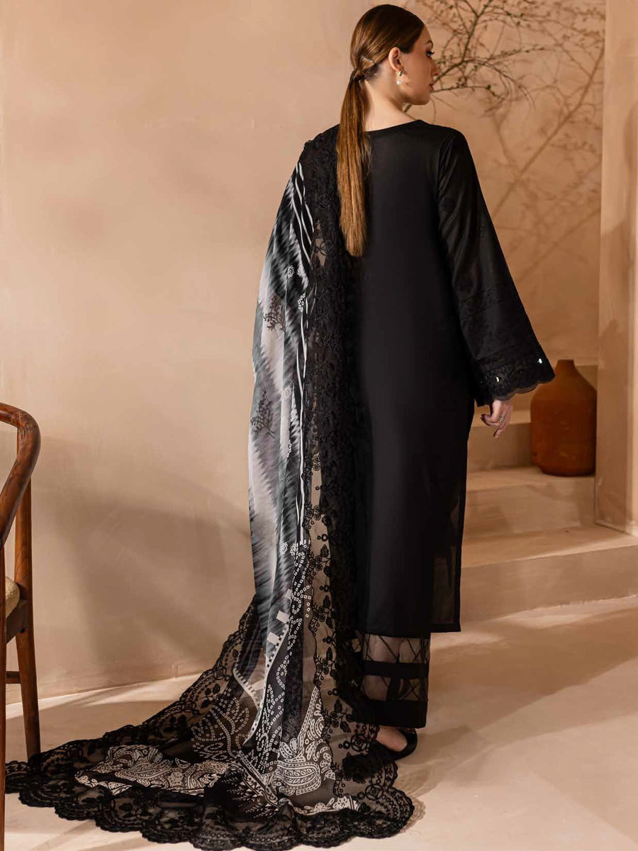 Nureh Koyal Embroidered Luxury Lawn Unstitched 3Pc Suit NE-99