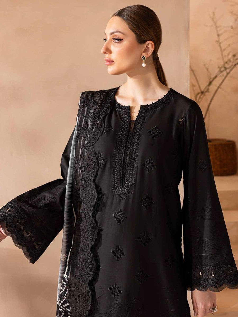 Nureh Koyal Embroidered Luxury Lawn Unstitched 3Pc Suit NE-99