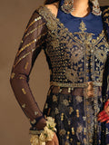 Nayab by Myeesha Embroidered Net Unstitched 3Pc Suit MF23-07 Neelum