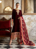 Zainab Chottani Embroidered Velvet Unstitched 3Pc Suit D-04 NEESA