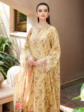 Faiza Faisal Signature Pret Dyed Printed Raw Silk 3Pc Suit - NEHAN