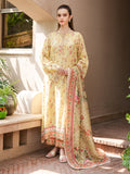 Faiza Faisal Signature Pret Dyed Printed Raw Silk 3Pc Suit - NEHAN