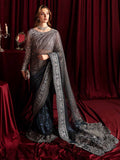 Nureh Elanora Embroidered Net Unstitched 3Pc Suit NEL-40 Starry Nights