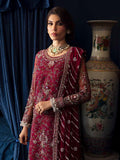 Nureh Elanora Embroidered Organza Unstitched 3Pc Suit NEL-49