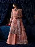 Nureh Elanora Embroidered Organza Unstitched 3Pc Suit NEL-51