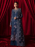 Nureh Elanora Embroidered Chiffon Unstitched 3Pc Suit NEL-52