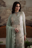 Nureh Elanora Embroidered Luxury Chiffon Unstitched 3Pc Suit NEL-73