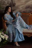 Nureh Elanora Embroidered Luxury Chiffon Unstitched 3Pc Suit NEL-74