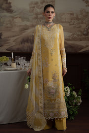 Nureh Elanora Embroidered Luxury Chiffon Unstitched 3Pc Suit NEL-76