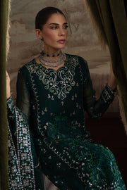 Nureh Elanora Embroidered Luxury Chiffon Unstitched 3Pc Suit NEL-77