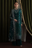 Nureh Elanora Embroidered Luxury Chiffon Unstitched 3Pc Suit NEL-77