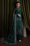 Nureh Elanora Embroidered Luxury Chiffon Unstitched 3Pc Suit NEL-77