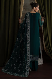 Nureh Elanora Embroidered Luxury Chiffon Unstitched 3Pc Suit NEL-77