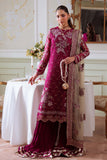 Nureh Elanora Embroidered Luxury Organza Unstitched 3Pc Suit NEL-78