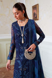 Nureh Elanora Embroidered Luxury Chiffon Unstitched 3Pc Suit NEL-79