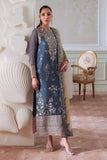 Nureh Elanora Embroidered Luxury Chiffon Unstitched 3Pc Suit NEL-82