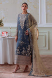 Nureh Elanora Embroidered Luxury Chiffon Unstitched 3Pc Suit NEL-82