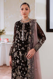 Nureh Elanora Embroidered Luxury Chiffon Unstitched 3Pc Suit NEL-83