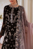 Nureh Elanora Embroidered Luxury Chiffon Unstitched 3Pc Suit NEL-83