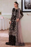 Nureh Elanora Embroidered Luxury Chiffon Unstitched 3Pc Suit NEL-83