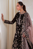 Nureh Elanora Embroidered Luxury Chiffon Unstitched 3Pc Suit NEL-83