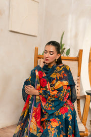 Feathers Twilight Temptations Unstitched Printed Lawn 3Pc Suit NELAM-FT465