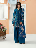 Zarposh Sundaze Embroidered Luxury Lawn Unstitched 3Pc Suit - NEROLI