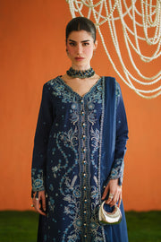 Zariya Zaira Embroidered Luxury Lawn Unstitched 3Pc Suit ZB6S104 NEVE