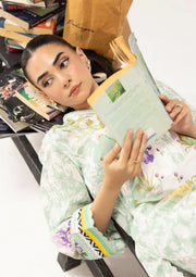 ELAF Premium In Transit Ready to Wear 2Pc Lawn Suit NFE-27 TERRA