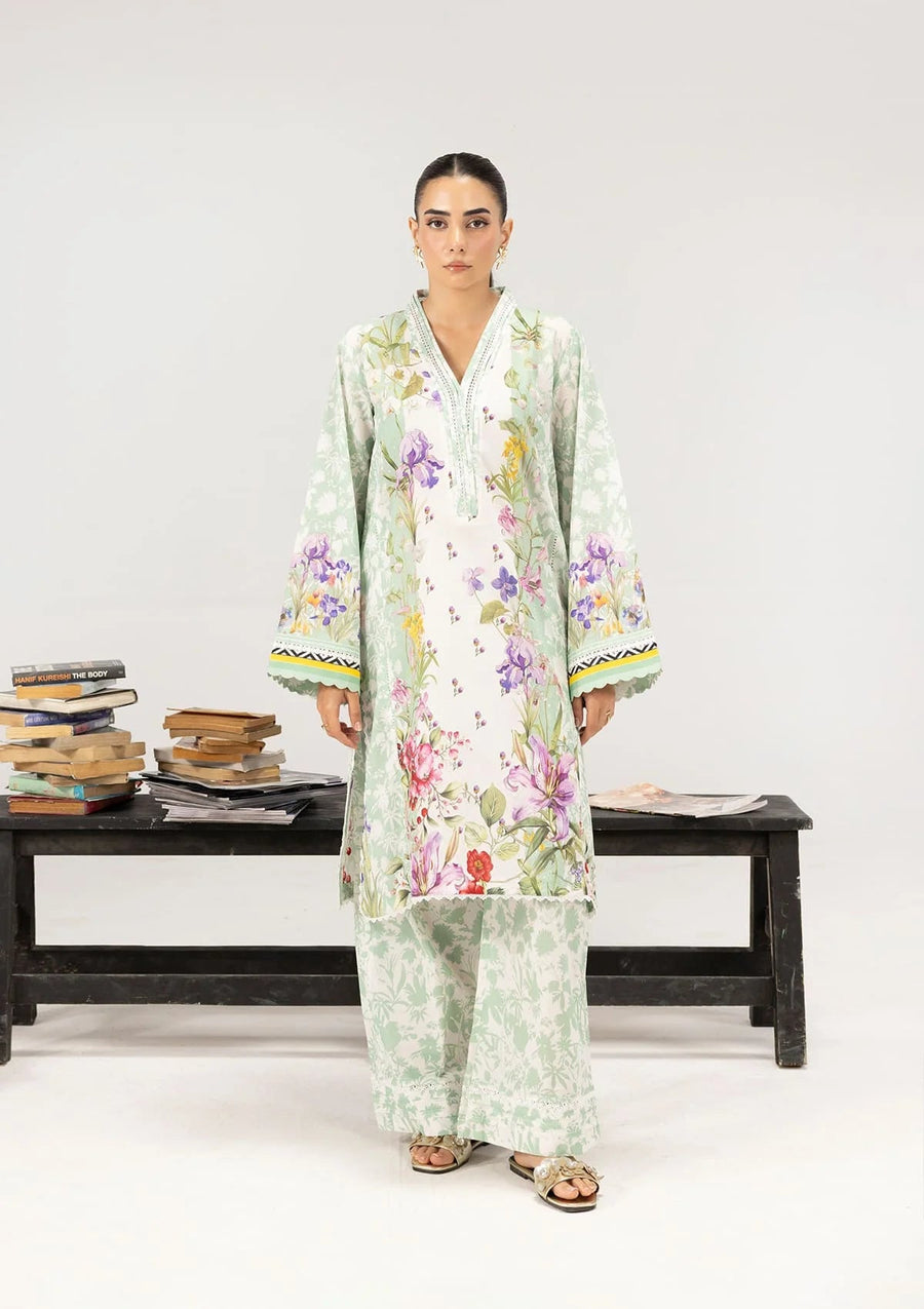 ELAF Premium In Transit Ready to Wear 2Pc Lawn Suit NFE-27 TERRA