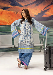 ELAF Premium In Transit Ready to Wear 2Pc Lawn Suit NFE-29 ODYSSEY