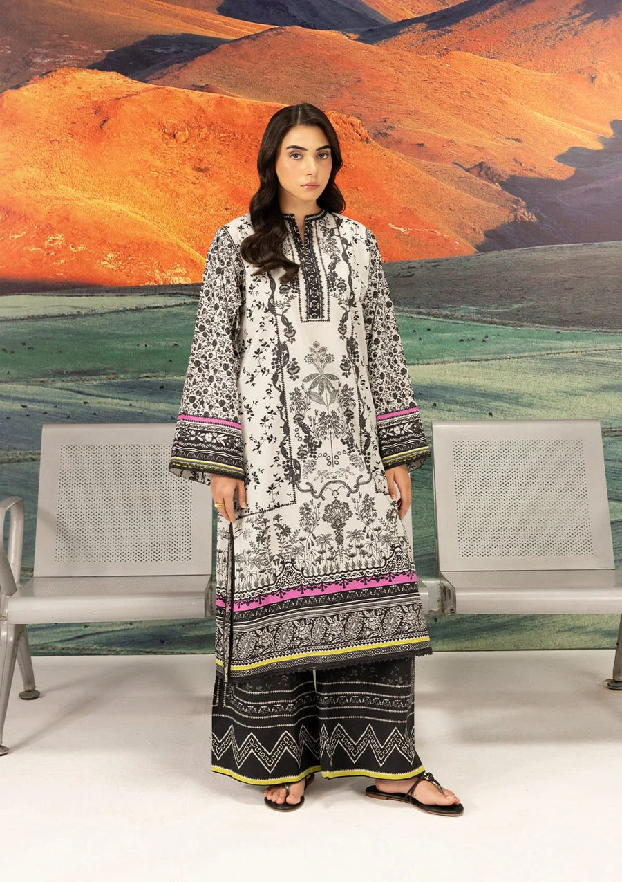 ELAF Premium In Transit Ready to Wear 2Pc Lawn Suit NFE-31 HORIZON
