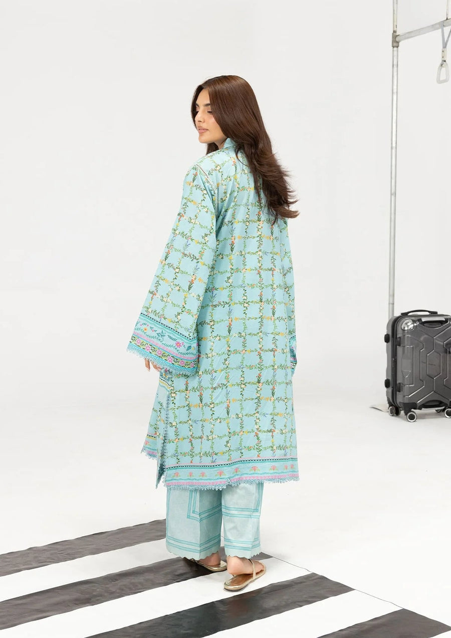 ELAF Premium In Transit Ready to Wear 2Pc Lawn Suit NFE-43 ARCADIA