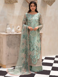 AZZAL by Ayesha & Usman Unstitched Embroidered Organza 3Pc Suit D-03 NIA