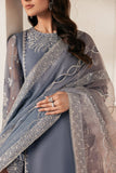 Zarif Bayaan Embroidered Luxury Chiffon Unstitched 3Pc Suit - NILMAH