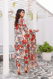 Feathers Premium Printed Lawn Unstitched 3Pc Suit NIRMAL-FT135