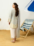 Zarposh Sundaze Embroidered Luxury Lawn Unstitched 3Pc Suit - NIVARA